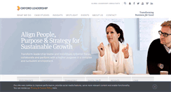 Desktop Screenshot of oxfordleadership.com